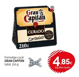 Condis GRAN CAPITÁN Formatge curat oferta