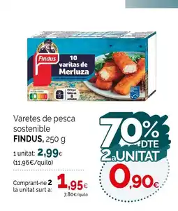 Condis FNDUS Varetes de pesca sostenible oferta