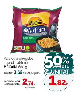 Condis MCCAIN Patates prefregides especial airfryer oferta