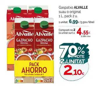 Condis ALVALLE Gaspatxo oferta