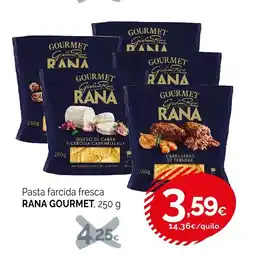 Condis RANA GOURMET Pasta farcida fresca oferta