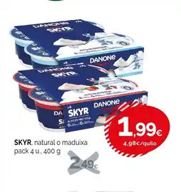 Condis SKYR, natural o maduixa oferta
