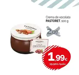 Condis PASTORET Crema de xocolata oferta