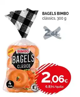Condis BAGELS BIMBO clàssics oferta