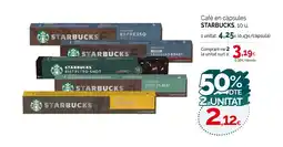 Condis STARBUCKS Cafè en càpsules oferta