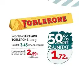 Condis TOBLERONE Xocolata oferta