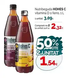 Condis HOHES C Nutribeguda vitamina D o ferro oferta