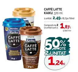 Condis CAFFÈ LATTE KAIKU oferta