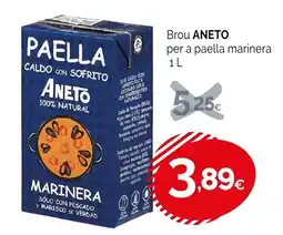 Condis ANETO Brou per a paella marinera oferta