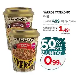 Condis YATEKOMO Yarroz oferta