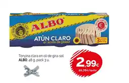 Condis ALBO Tonyina clara en oli de gira-sol oferta