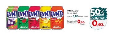 Condis FANTA ZERO llauna oferta