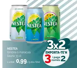 Condis NESTEA Llimona o maracuià llauna oferta