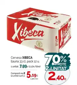 Condis XIBECA Cervesa llauna oferta