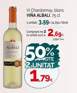 Condis VIÑA ALBALI Vi Chardonnay, blanc oferta