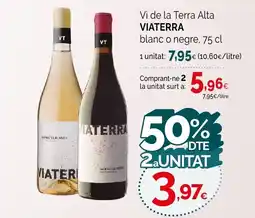 Condis VIATERRA Vi de la Terra Alta oferta