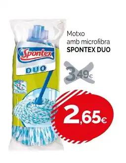 Condis SPONTEX DUO Motxo amb microfibra oferta