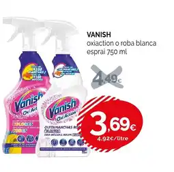 Condis VANISH oxiaction o roba blanca esprai oferta