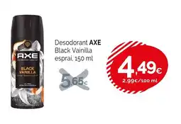 Condis AXE Desodorant Black Vainilla esprai oferta