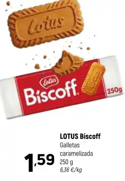 Coviran LOTUS Biscoff Galletas caramelizada oferta