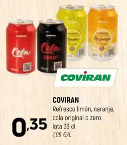 Coviran COVIRAN Refresco limón, naranja, cola original o zero oferta