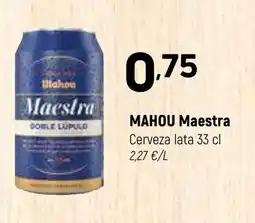 Coviran MAHOU Maestra Cerveza oferta