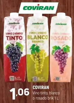 Coviran COVIRAN Vino tinto, blanco o rosado oferta