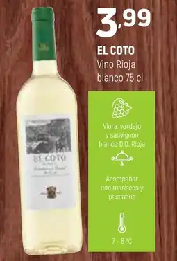 Coviran EL COTO Vino Rioja blanco oferta