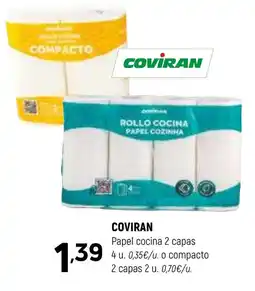 Coviran COVIRAN Papel cocina 2 capas oferta