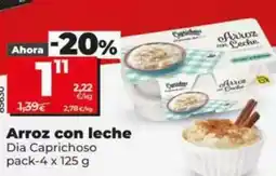 Dia Dia caprichoso - arroz con leche oferta