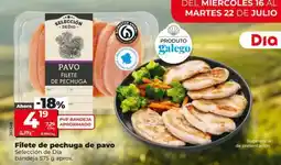Dia Seleccion de dia - filete de pechuga de pavo oferta