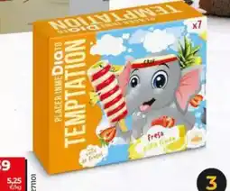 Dia Dia temptation - helado sorbete remolino de fresa, limón y piña oferta