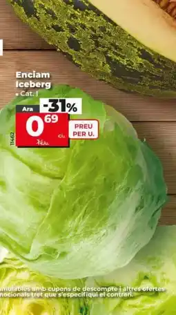 Dia Lechuga iceberg oferta