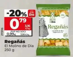 Dia El molino de dia - regañás 250 g oferta