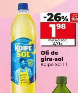 Dia Koipe sol - aceite de girasol 1 l oferta