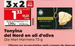 Dia Dia mari marinera - bonito del norte en aceite de oliva 73 g oferta