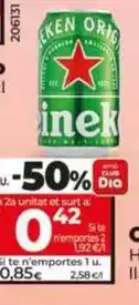 Dia Heineken - cerveza lata 33 cl oferta