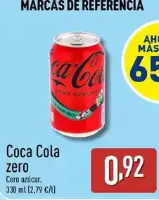 ALDI Coca cola - zero oferta