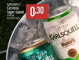 ALDI Karlsquell - cerveza lager suave oferta