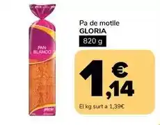 Supeco Gloria - pa de motlle oferta