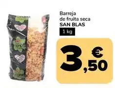 Supeco San blas - barreja de fruita seca oferta