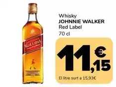 Supeco Johnnie walker - whisky oferta