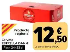Supeco Estrella damm - cervesa oferta