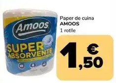 Supeco Amoos - paper de cuina oferta