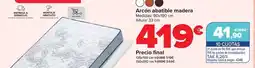 Carrefour Flex - arcón abatible madera oferta
