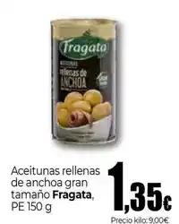 Unide Market Fragata - aceitunas rellenas de anchoa gran tamaño oferta