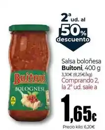 Unide Market Buitoni - salsa boloñesa oferta