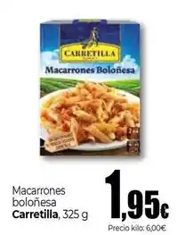 Unide Market Carretilla - macarrones boloñesa oferta