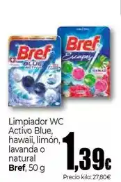 Unide Market Bref - limpiador wc activo blue oferta