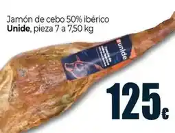 Unide Market Unide - jamón de cebo 50% ibérico oferta